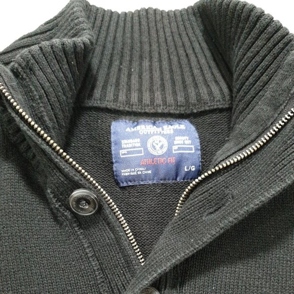 American Eagle Outfitters Large Long Sleeve Pull Over Sweater Warm Cool Weather - Picture 6 of 9